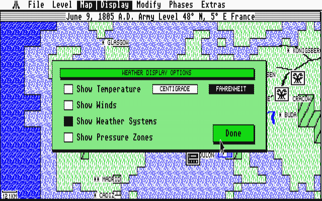 UMS II - Nations at War atari screenshot