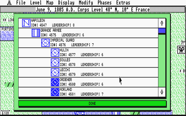 UMS II - Nations at War atari screenshot