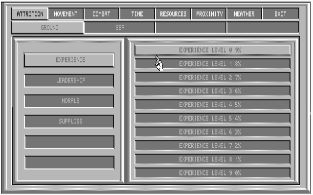 UMS II - Nations at War atari screenshot