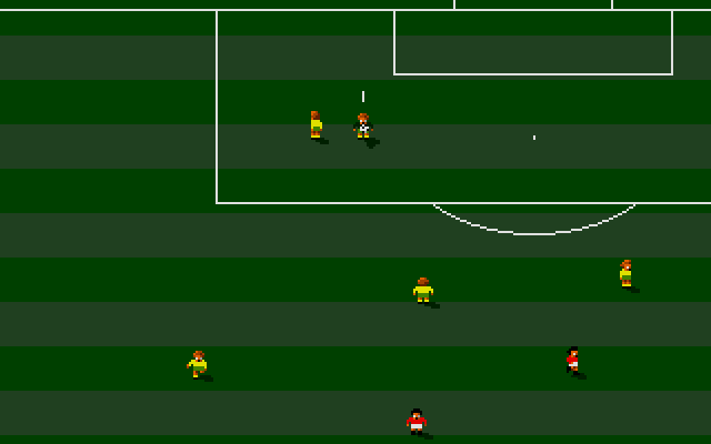 Un Sensible Soccer atari screenshot