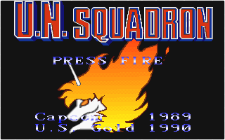UN Squadron atari screenshot