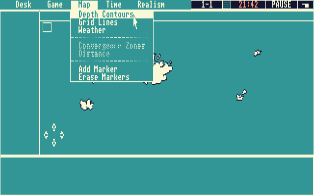Under the Ice atari screenshot