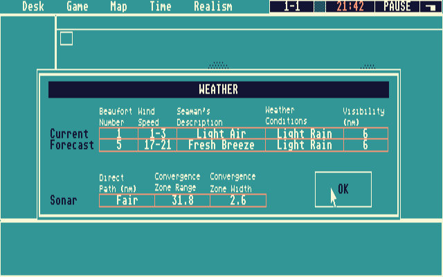 Under the Ice atari screenshot