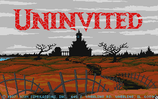 Uninvited atari screenshot