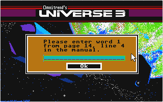 Universe III atari screenshot