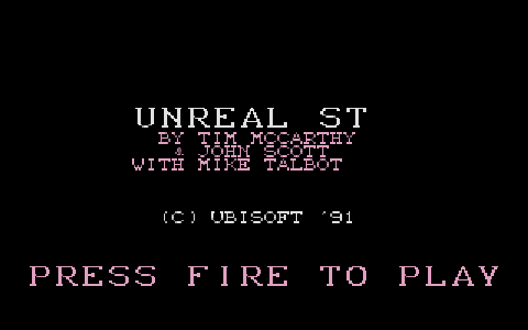 Unreal atari screenshot