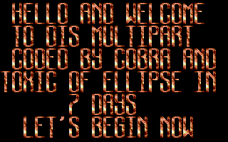 Upscale Mega Demo atari screenshot