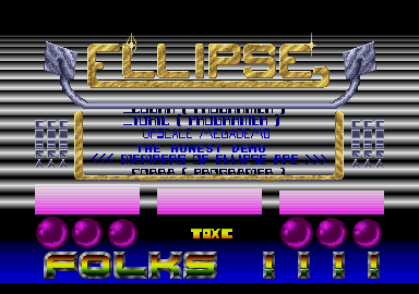 Upscale Mega Demo atari screenshot