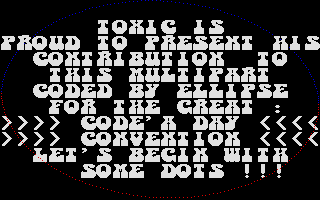 Upscale Mega Demo atari screenshot