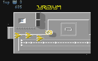 Uridium atari screenshot