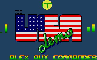 USA Demo atari screenshot