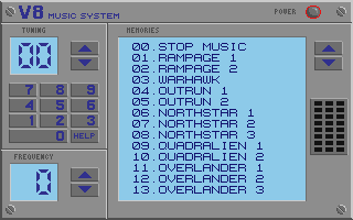 V8 Music System atari screenshot