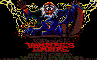 Vampire's Empire atari screenshot