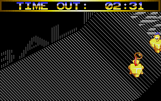 Vectorball atari screenshot