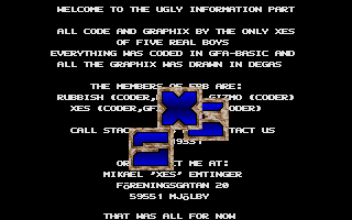 Vectorius Demo atari screenshot