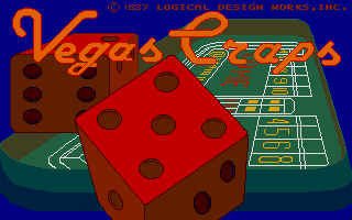 Vegas Craps atari screenshot