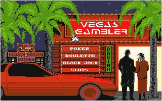 Vegas Gambler atari screenshot