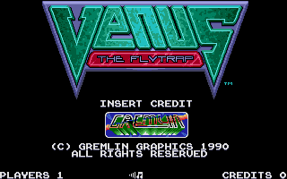 Venus the Flytrap atari screenshot