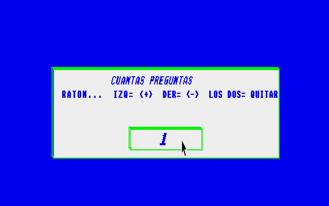 Verbos Españoles Pasante atari screenshot