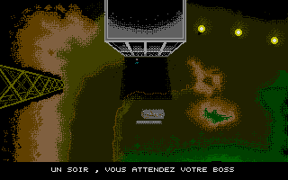 Vers l'Inconnu atari screenshot