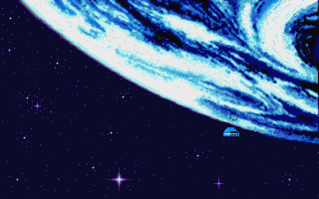 Vers l'Inconnu II atari screenshot