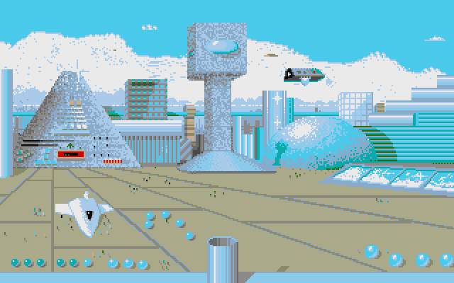 Vers l'Inconnu II atari screenshot