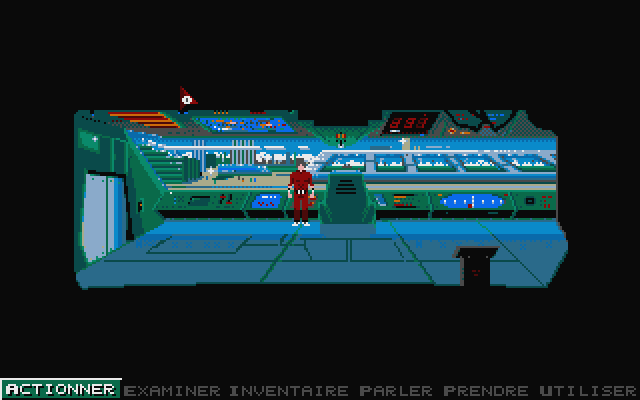Vers l'Inconnu II atari screenshot