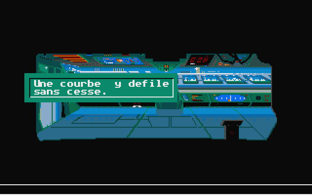 Vers l'Inconnu II atari screenshot