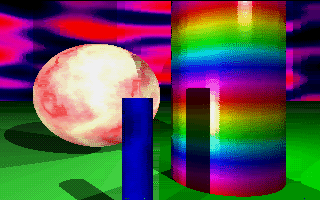 Vexirik Megademo atari screenshot