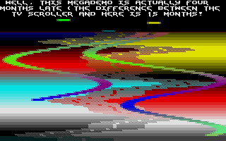 Vexirik Megademo atari screenshot