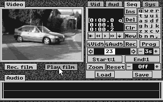 Video Master atari screenshot