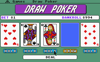 Video Vegas atari screenshot