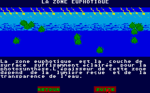 Vie du Lac (La) atari screenshot