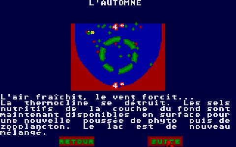 Vie du Lac (La) atari screenshot