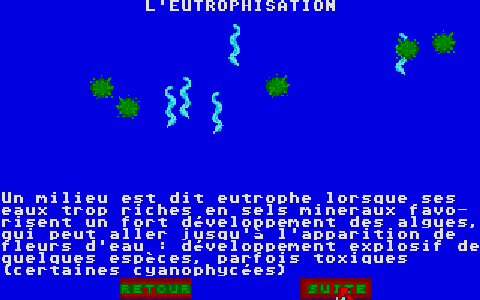 Vie du Lac (La) atari screenshot