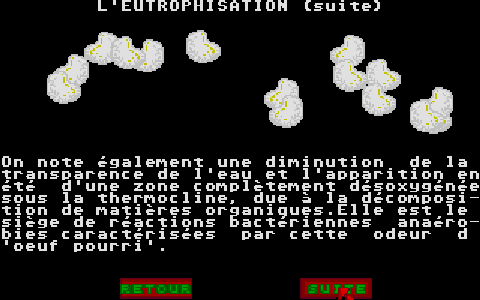 Vie du Lac (La) atari screenshot