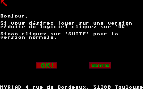 Vie du Lac (La) atari screenshot