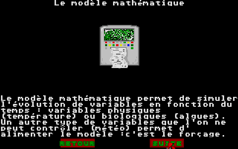 Vie du Lac (La) atari screenshot