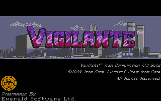 Vigilante atari screenshot