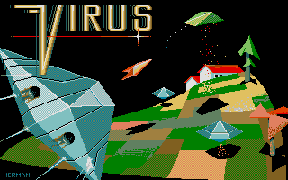 Virus atari screenshot