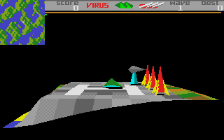 Virus atari screenshot