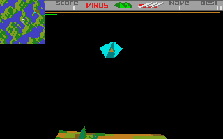 Virus atari screenshot