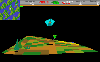 Virus atari screenshot