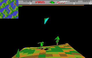 Virus atari screenshot