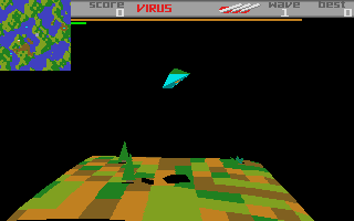 Virus atari screenshot