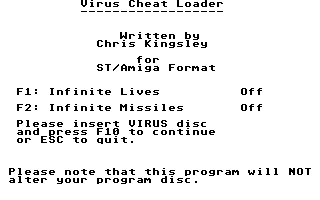 Virus Cheat Loader