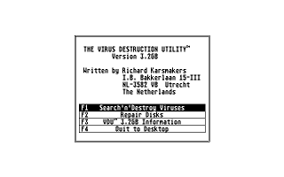 Virus Destruction Utility — screenshot 1