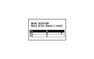 Virus Destruction Utility atari screenshot