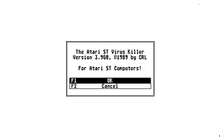Virus Killer atari screenshot