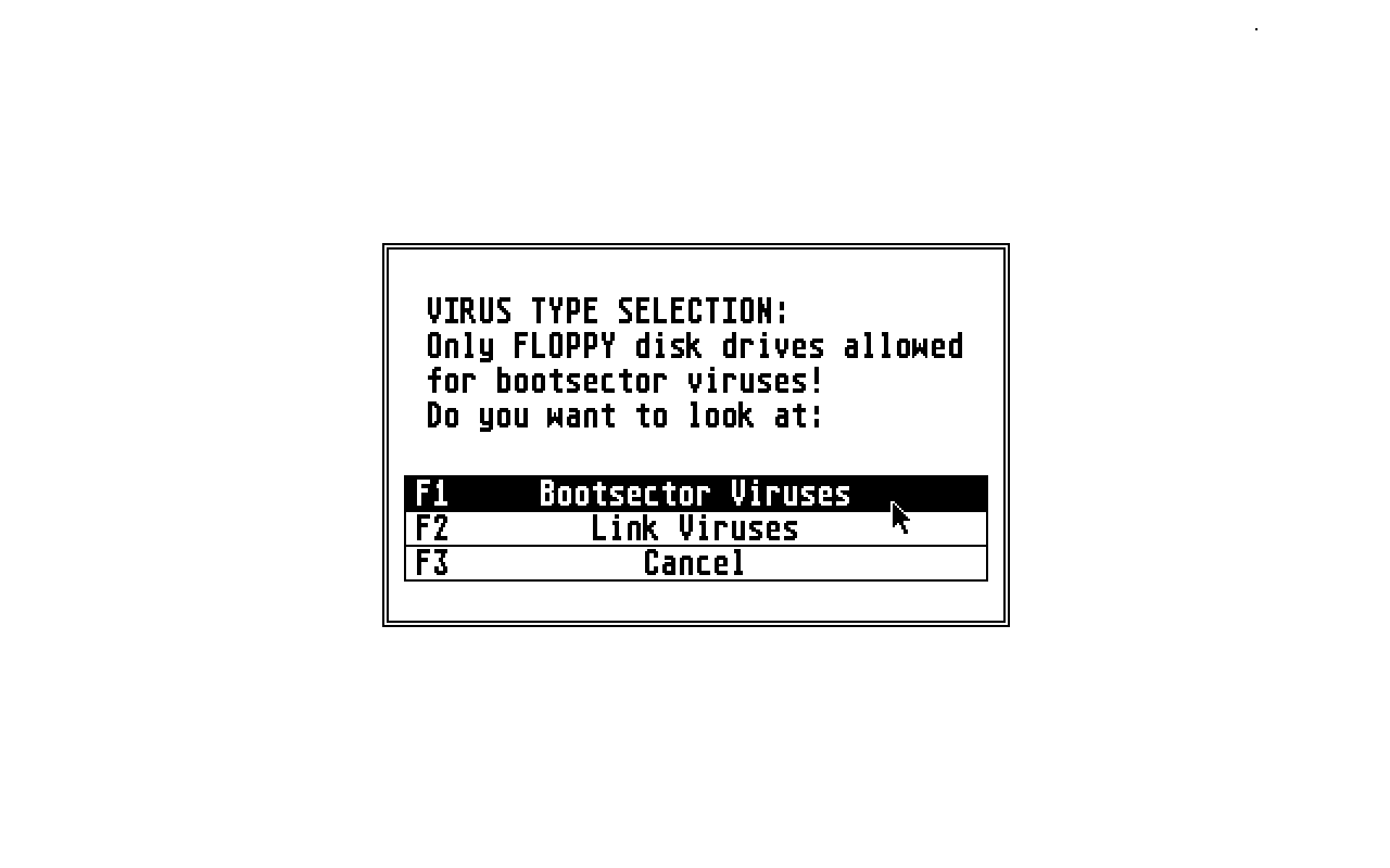 Virus Killer atari screenshot